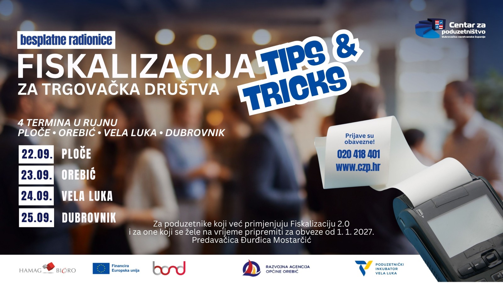 POZIV NA BESPLATNU EDUKACIJU